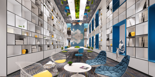 不只有简约，上海科技公司办公室还能这么设计